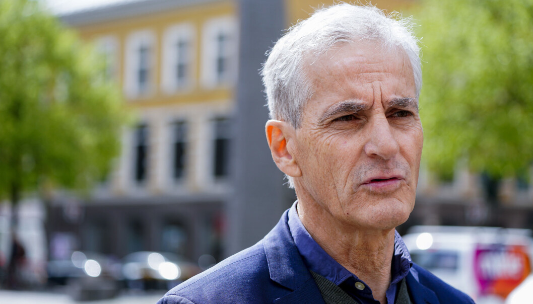 Oslo 20210520. Partileder Jonas Gahr Støre kommenterer pensjonistoppgjøret.Foto: Terje Pedersen / NTB Oslo 20210520. Partileder Jonas Gahr Støre kommenterer pensjonistoppgjøret.Foto: Terje Pedersen / NTB