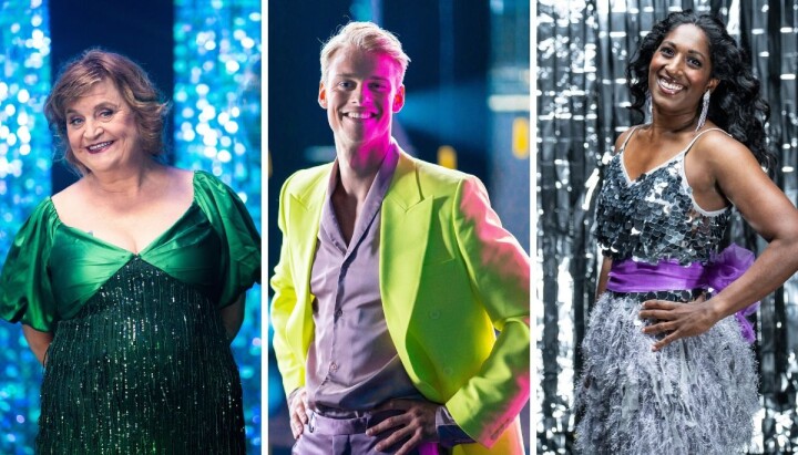 Elin Ørjasæter, Simon Nitsche og Siri Avlesen-Østli deltar i årets Skal vi danse.