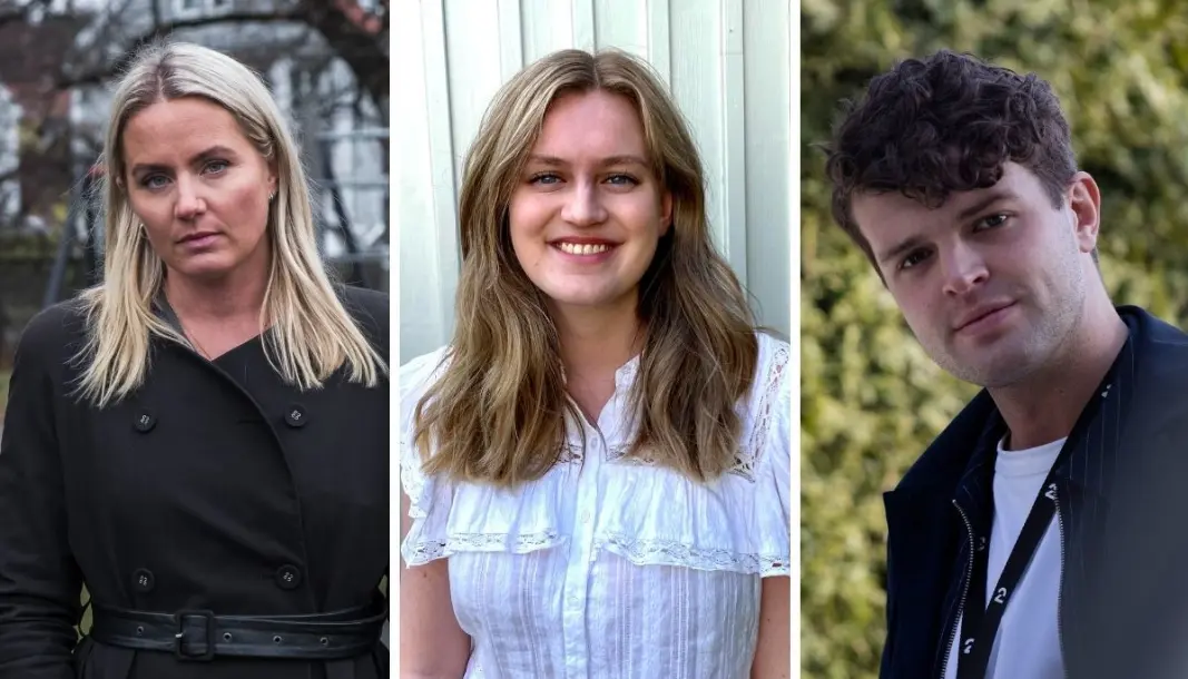Janne Amble (fra venstre), Anna Myklebust Hodne og Lauritz Rushfeldt Vatne er alle ansatt ved TV 2 Nyhetenes Oslo-redaksjon. Janne Amble (fra venstre), Anna Myklebust Hodne og Lauritz Rushfeldt Vatne er alle ansatt ved TV 2 Nyhetenes Oslo-redaksjon.