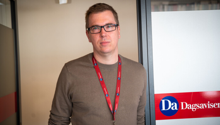 Sjefredaktør i Dagsavisen og styreleder i NR, Eirik Hoff Lysholm.