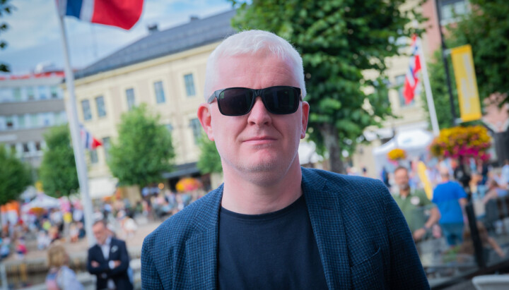 Leder i Norsk Journalistlag (NJ) Dag Idar Tryggestad