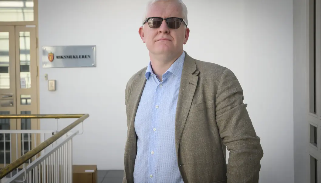 NJ-leder Dag Idar Tryggestad. NJ-leder Dag Idar Tryggestad.