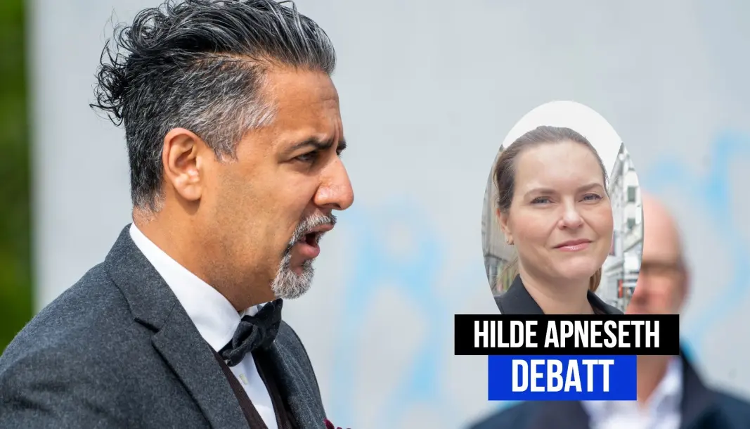Radio Metros Hilde Apneseth kaller kultur- og likestillingsminister Abid Raja en politisk lettvekter. Radio Metros Hilde Apneseth kaller kultur- og likestillingsminister Abid Raja en politisk lettvekter.