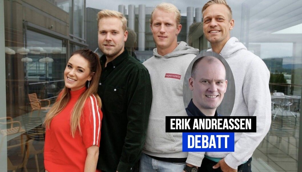 Ida Fladen, Jon Martin Henriksen, Erik Follestad og Mads Hansen i VGTVs program Spårtsklubben Ida Fladen, Jon Martin Henriksen, Erik Follestad og Mads Hansen i VGTVs program Spårtsklubben