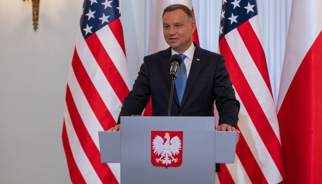 Polens president Andrzej Duda. Polens president Andrzej Duda.