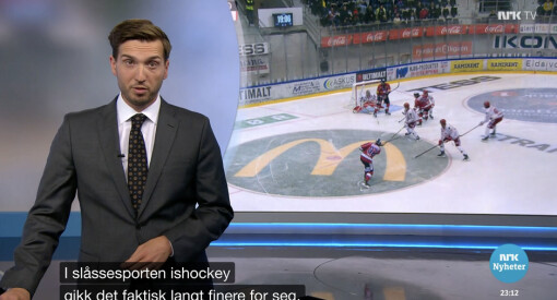 Reagerer på at NRK kaller ishockey for «slåsse­sport»: – Respektløst
