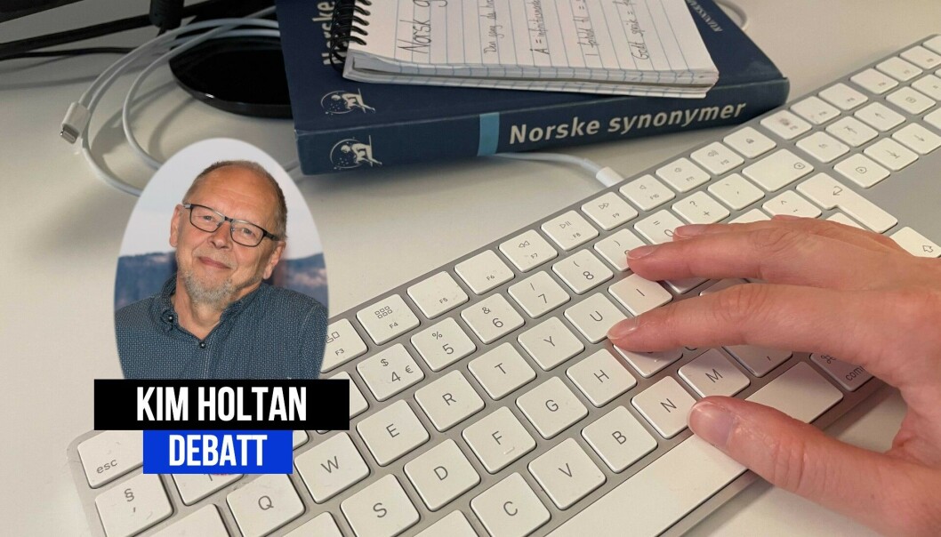 Som snakkende radiojournalist, vil Kim Holtan slå et slag for skrivende journalister. Som snakkende radiojournalist, vil Kim Holtan slå et slag for skrivende journalister.