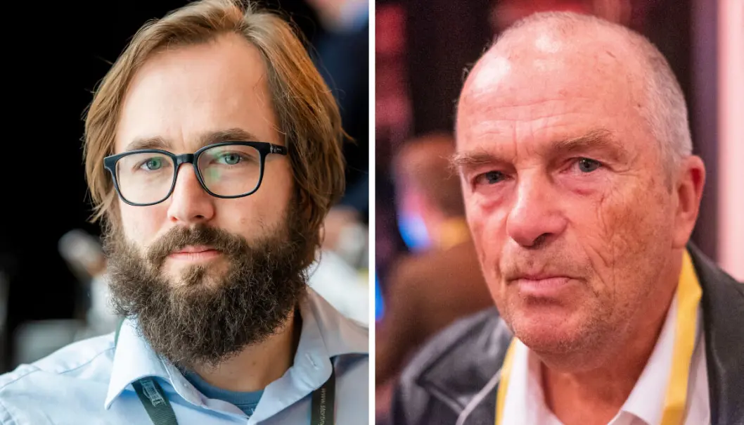 Harald S. Klungtveit, redaktør i Filter Nyheter og Hans Rustad, redaktør i Document.no. Harald S. Klungtveit, redaktør i Filter Nyheter og Hans Rustad, redaktør i Document.no.