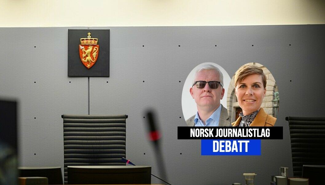Norsk Journalistlag vil ha endringer i loven. Norsk Journalistlag vil ha endringer i loven.