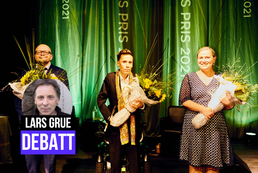 Forfatter, forsker og far Lars Grue. Forfatter, forsker og far Lars Grue.