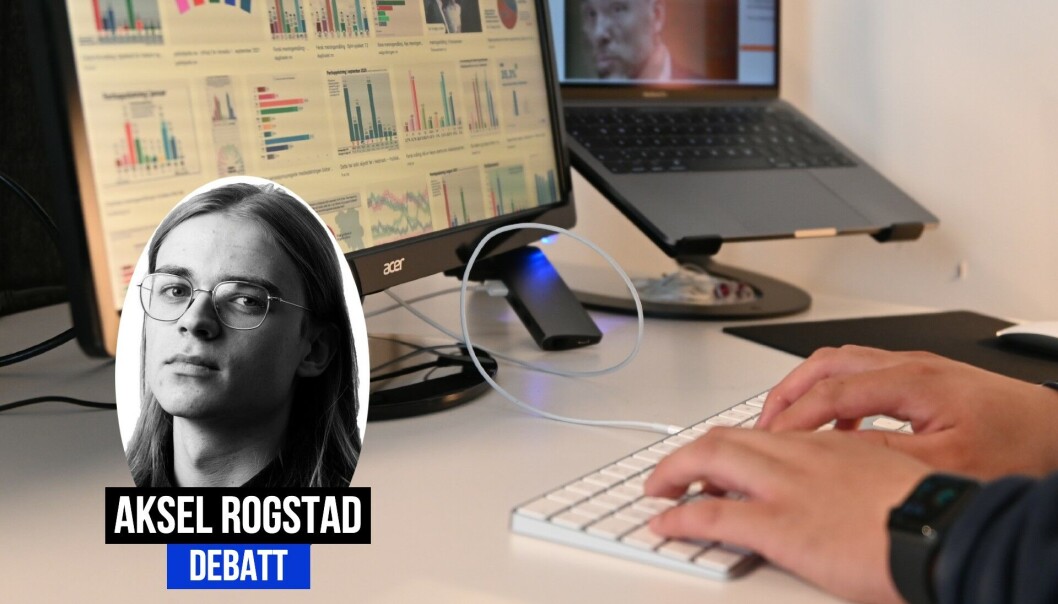 Aksel Rogstad forventer bedre databehandling fra norske medier Aksel Rogstad forventer bedre databehandling fra norske medier