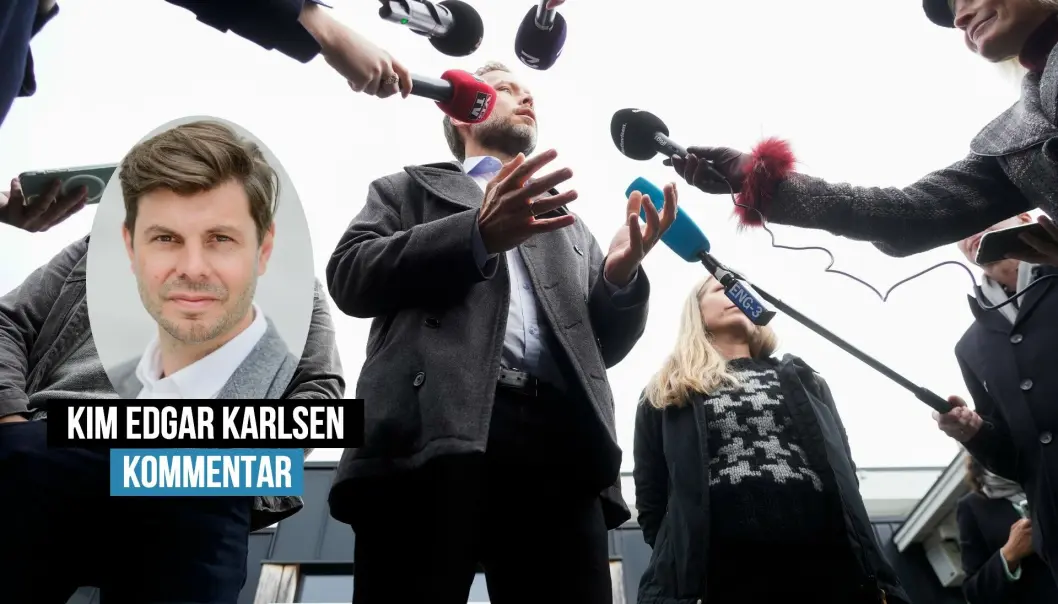 Journalistikken kan lære mye fra psykologien i intervjusituasjoner, mener Kim Karlsen Journalistikken kan lære mye fra psykologien i intervjusituasjoner, mener Kim Karlsen