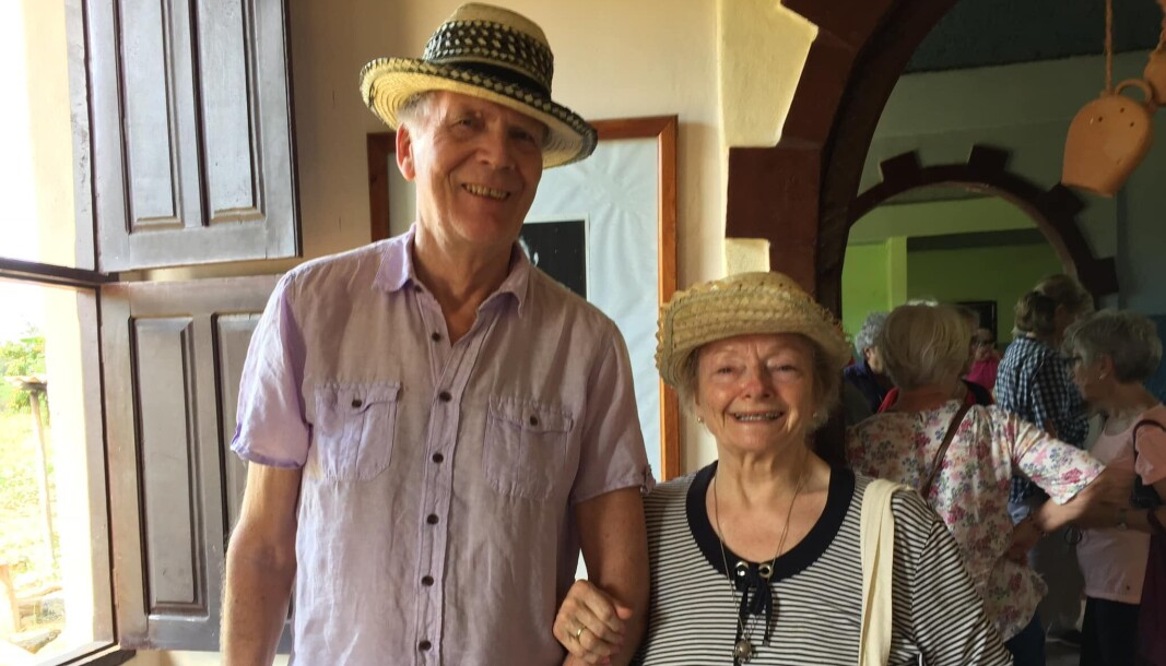 Åsulv Edland og Anne Baggethun på NRK Veteranenes tur til Cuba Åsulv Edland og Anne Baggethun på NRK Veteranenes tur til Cuba