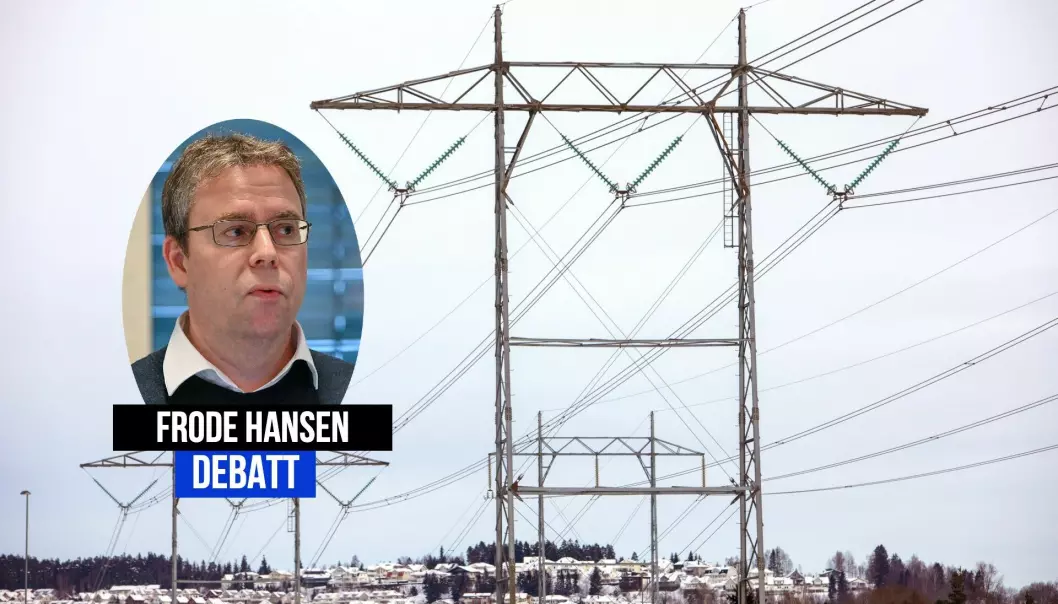 Frode Hansen svarer om sak om strømpriser
