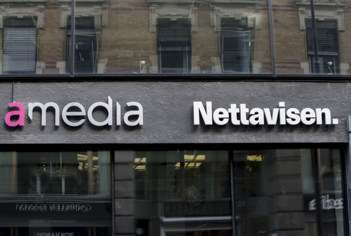Amedia AS har kontor i Akersgt, sammen med nettavisen.Foto: Vidar Ruud / NTB