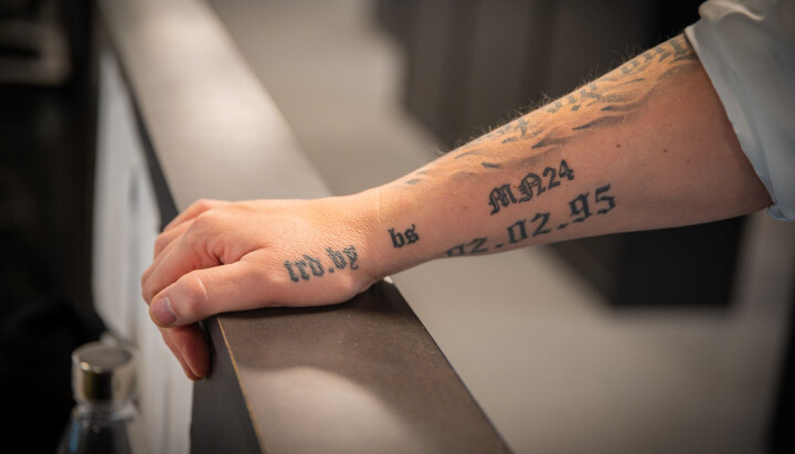 Atle Bersvendsen har ikke mindre enn tre tatoveringer med Adressa-satsinger