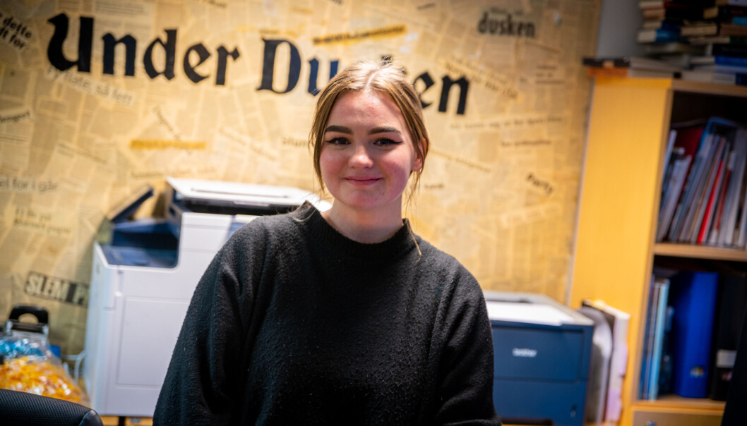 Lea Lauvland Longva (20) er ny redaktør i Under Dusken Lea Lauvland Longva (20) er ny redaktør i Under Dusken