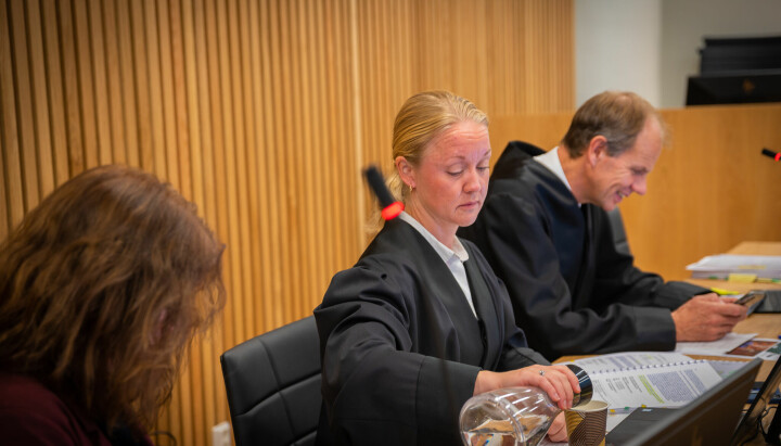 Advokat Hedvig Bugge Reisersen i Frostating Lagsmannsrett under ankesaken.