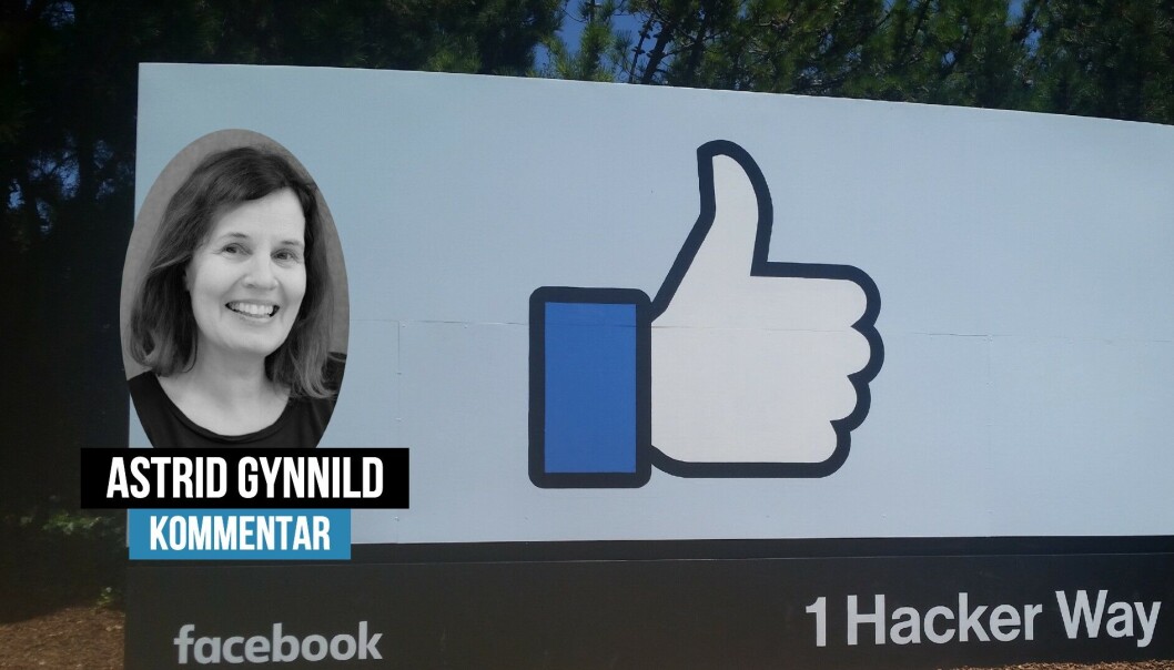 Astrid Gynnild savner mer kritisk journalistikk om Facebooks makt. Astrid Gynnild savner mer kritisk journalistikk om Facebooks makt.