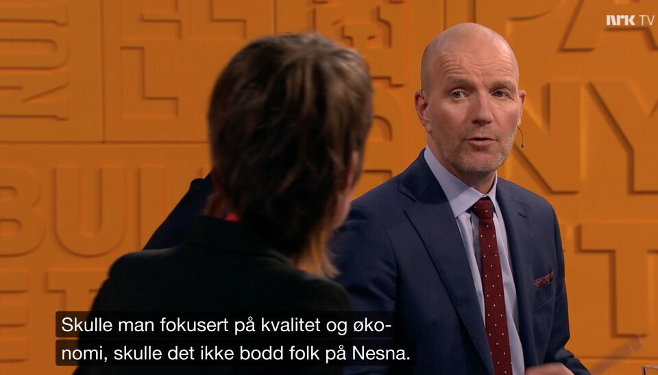 Programleder for Nytt på nytt, Bård Tufte Johansen. Programleder for Nytt på nytt, Bård Tufte Johansen.