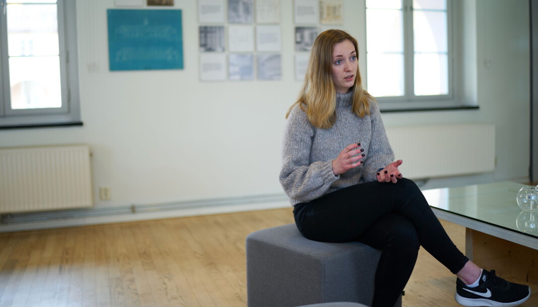 Oda Okkenhaug (23) er ansatt som ny kommentator i Trønderdebatt Oda Okkenhaug (23) er ansatt som ny kommentator i Trønderdebatt