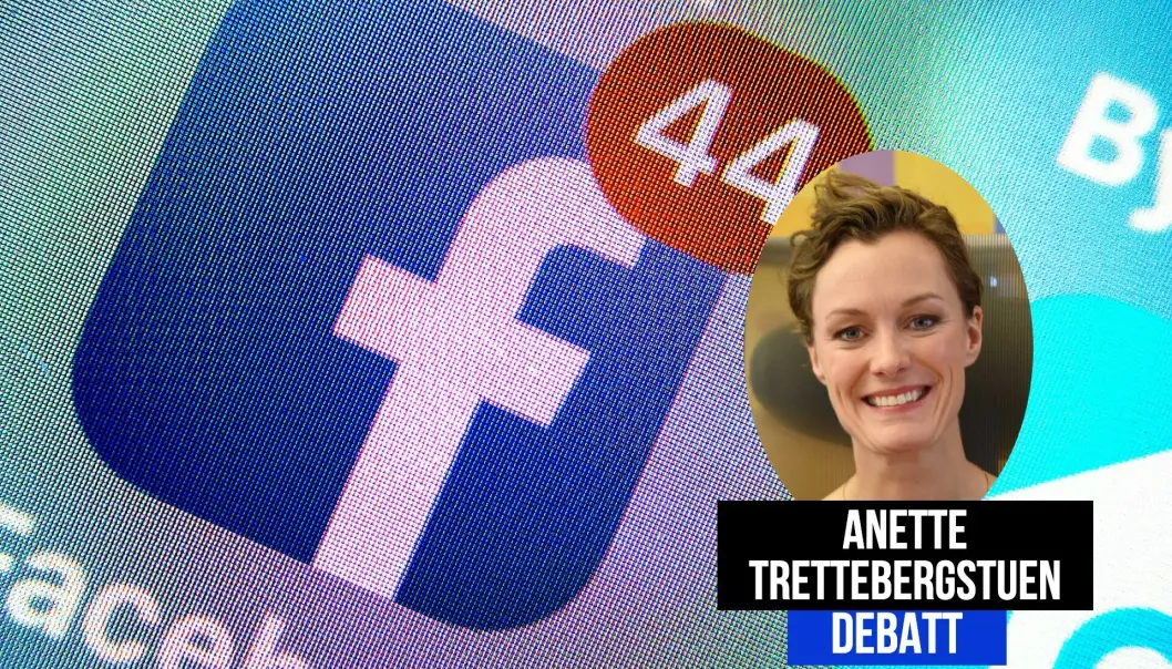 Kulturministeren vil ha et oppgjør med Facebook Kulturministeren vil ha et oppgjør med Facebook
