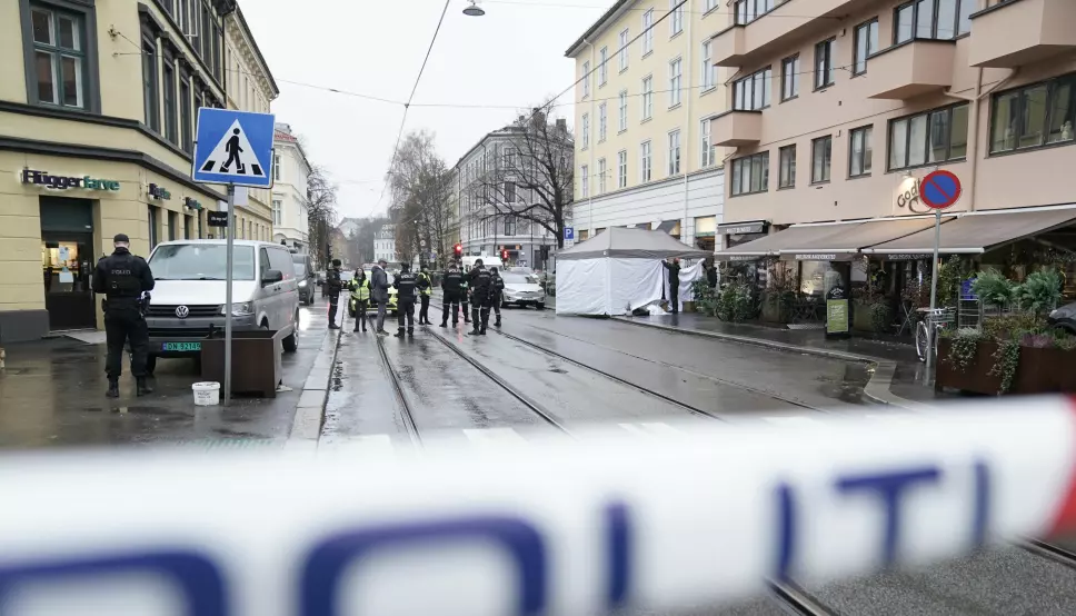 En mann ble tirsdag morgen skutt på Bislett i Oslo.