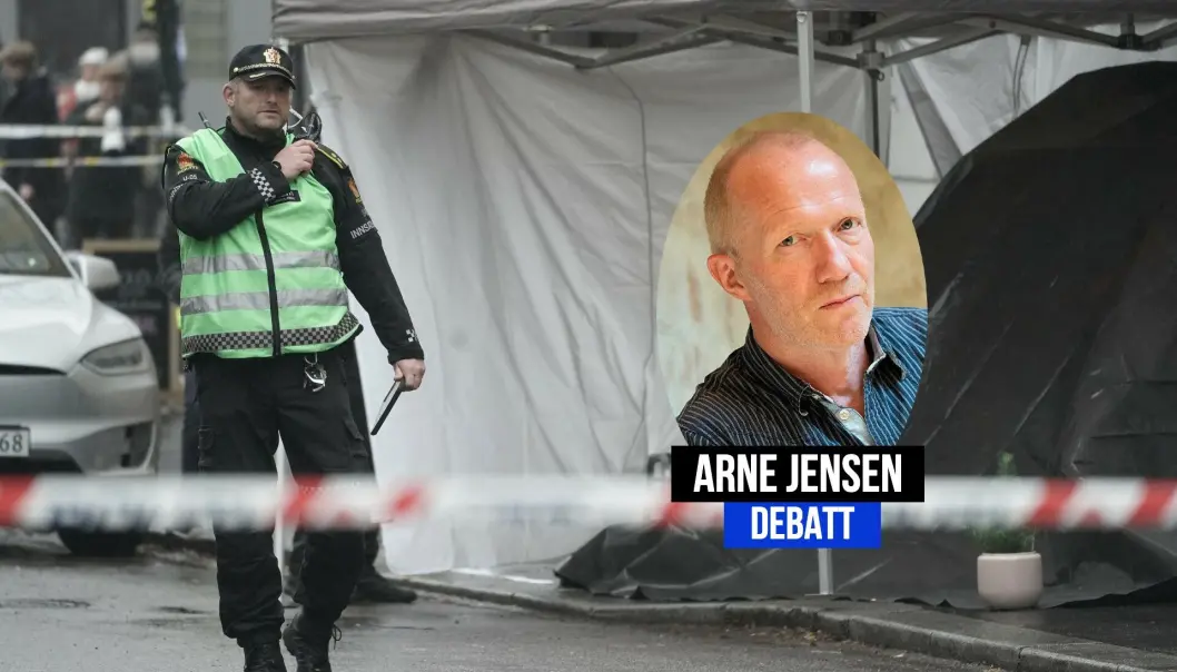 Politiet på Bislett tirsdag Politiet på Bislett tirsdag