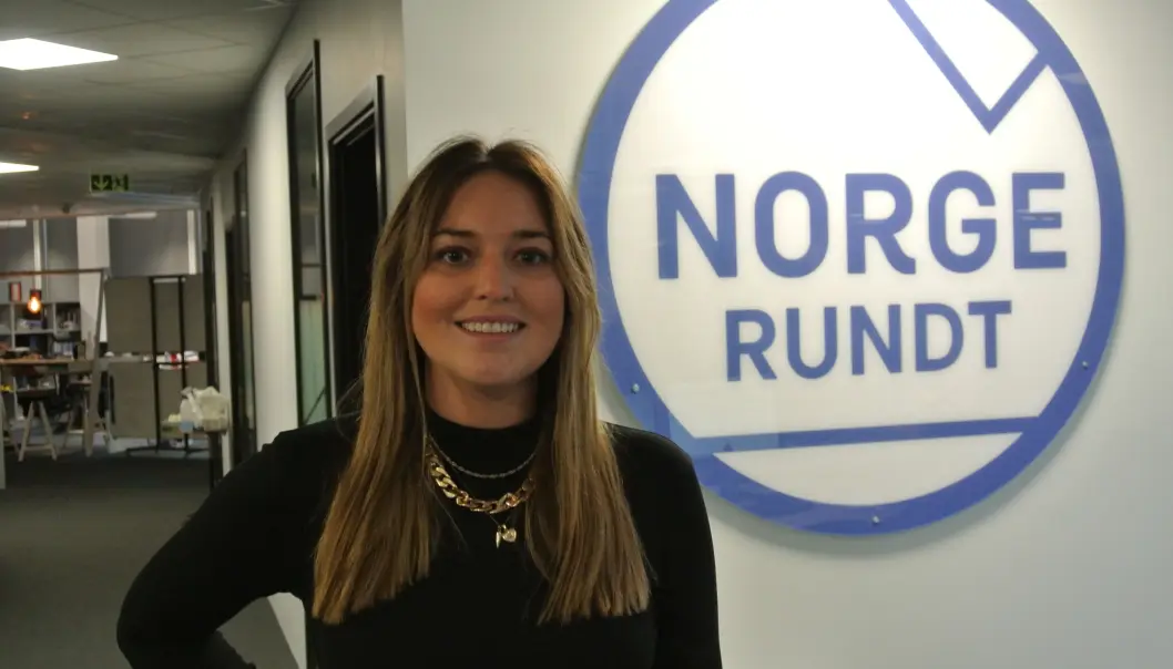 Julie Groseth blir programleder for Norge Rundt de neste tre månedene. Julie Groseth blir programleder for Norge Rundt de neste tre månedene.