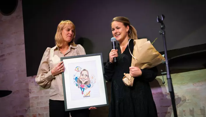 Mari-Marthe Aamold fikk prisen for årets talent
