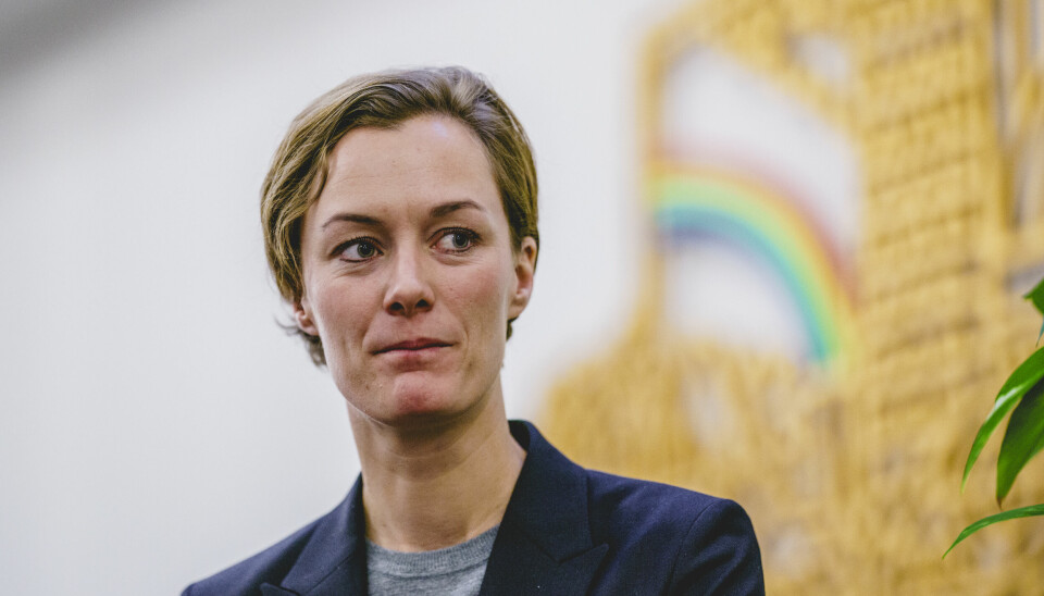 Oslo 20211101. Kultur- og likestillingsminister, Anette Trettebergstuen.