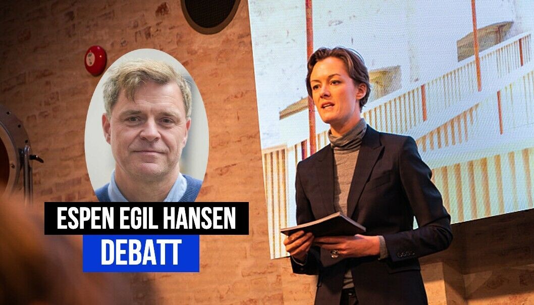 Anette Trettebergstuen har alle forutsetningene for å ta ledelsen for å regulere teknologigigantene, mener Espen Egil Hansen Anette Trettebergstuen har alle forutsetningene for å ta ledelsen for å regulere teknologigigantene, mener Espen Egil Hansen
