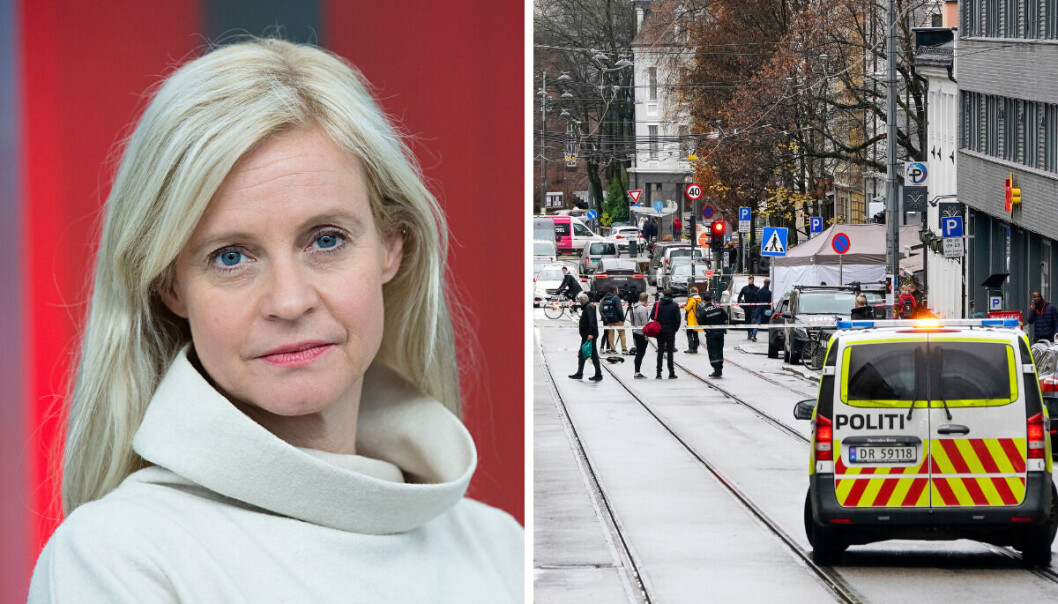 Nyhetsredaktør i TV 2, Karianne Solbrække. Nyhetsredaktør i TV 2, Karianne Solbrække.