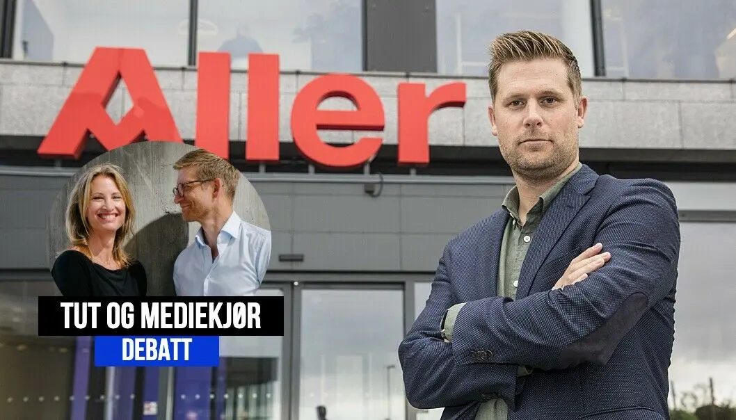 Kommunikasjonsrådgiverne Eva Sannum og Svein Tore Bergestuen står bak podkasten Tut og Mediekjør. Nå svarer de på kritikken fra Dagbladets Mads Andersen. Kommunikasjonsrådgiverne Eva Sannum og Svein Tore Bergestuen står bak podkasten Tut og Mediekjør. Nå svarer de på kritikken fra Dagbladets Mads Andersen.
