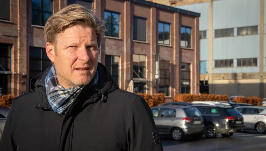 Ansvarlig redaktør og daglig leder i Vennesla Tidende, Christopher Johansen