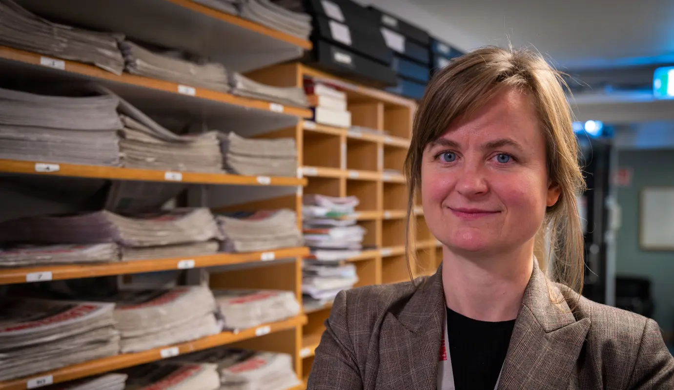 Mari Skurdal, redaktør i Klassekampen Mari Skurdal, redaktør i Klassekampen