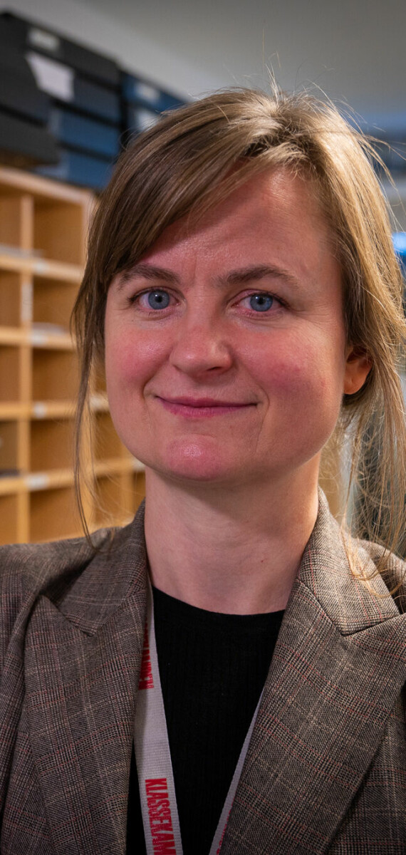 Mari Skurdal, redaktør i Klassekampen