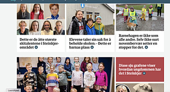 Lokalavisen fylte forsiden med saker om barn: – Avisene blir fort mannetunge