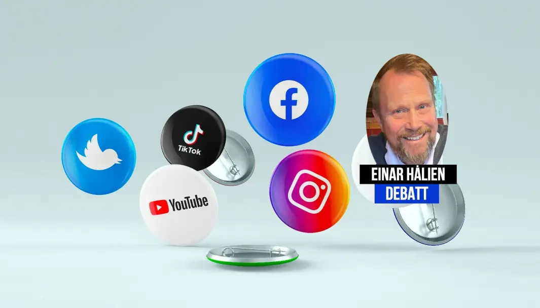 Einar Hålien i Schibsted er for en løsning der redaktørstyrte medier får unntak fra brukervilkårene. Einar Hålien i Schibsted er for en løsning der redaktørstyrte medier får unntak fra brukervilkårene.