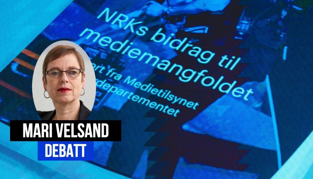 Mari Velsand svarer på kritikken fra Bernt Olufsen. Mari Velsand svarer på kritikken fra Bernt Olufsen.