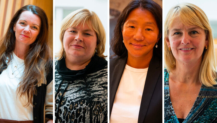 Siri Skaalmo, Elin Floberghagen, Anne Weider Aasen og Randi Øgrey.