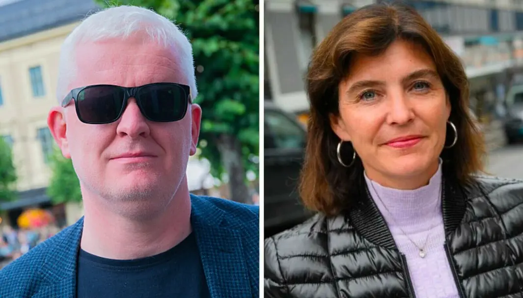 Leder i Norsk Journalistlag, Dag Idag Tryggestad og generalsekretær i Norsk PEN, Kjersti Løken Stavrum. Leder i Norsk Journalistlag, Dag Idag Tryggestad og generalsekretær i Norsk PEN, Kjersti Løken Stavrum.