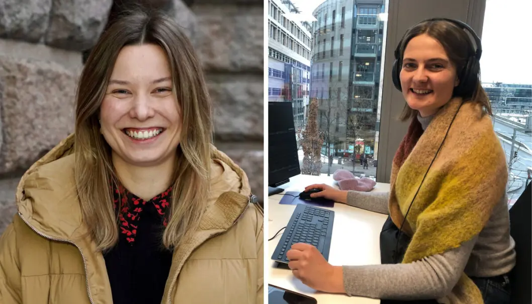 Selma Joner (til venstre) har fått fast jobb, mens Sunniva Nerbøberg har takket ja til et vikariat hos TV 2 Nyheter. Selma Joner (til venstre) har fått fast jobb, mens Sunniva Nerbøberg har takket ja til et vikariat hos TV 2 Nyheter.
