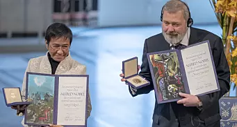 Muratovs nobelmedalje solgt på auksjon
