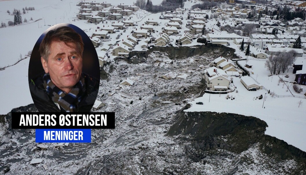 Et stort jord- og leirskred ødela flere boliger på Ask i Gjerdrum onsdag 30. desember 2020. Et stort jord- og leirskred ødela flere boliger på Ask i Gjerdrum onsdag 30. desember 2020.