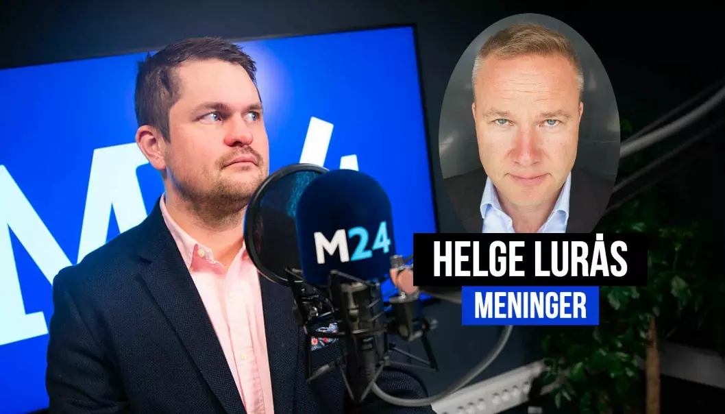 Lars Akerhaug pratet i Pressepodden om sin oppsigelse.