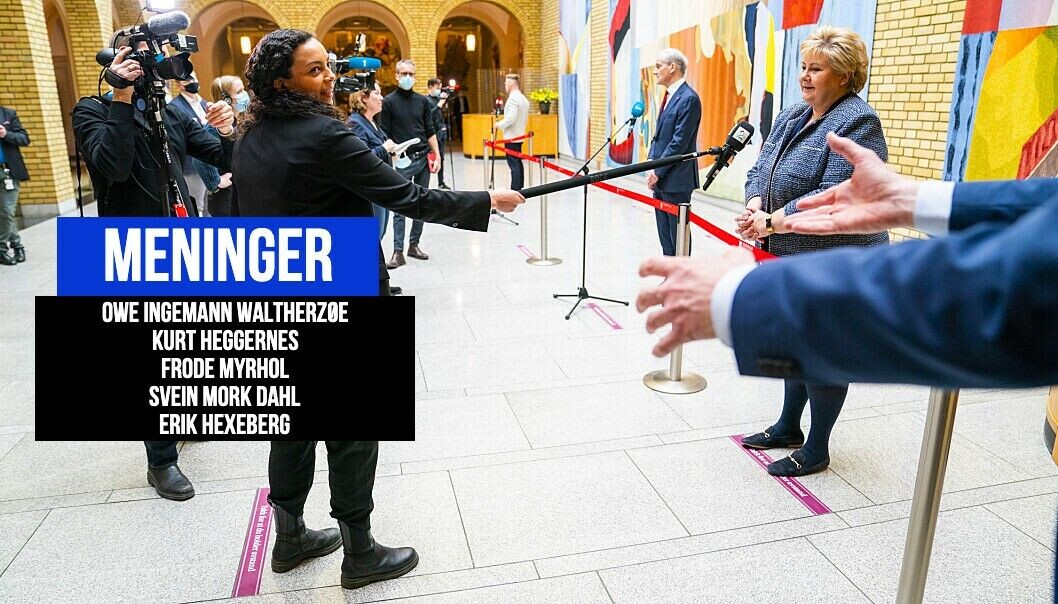 Flere av partiene som ikke er på stortinget krever å få bedre plass i offentligheten Flere av partiene som ikke er på stortinget krever å få bedre plass i offentligheten