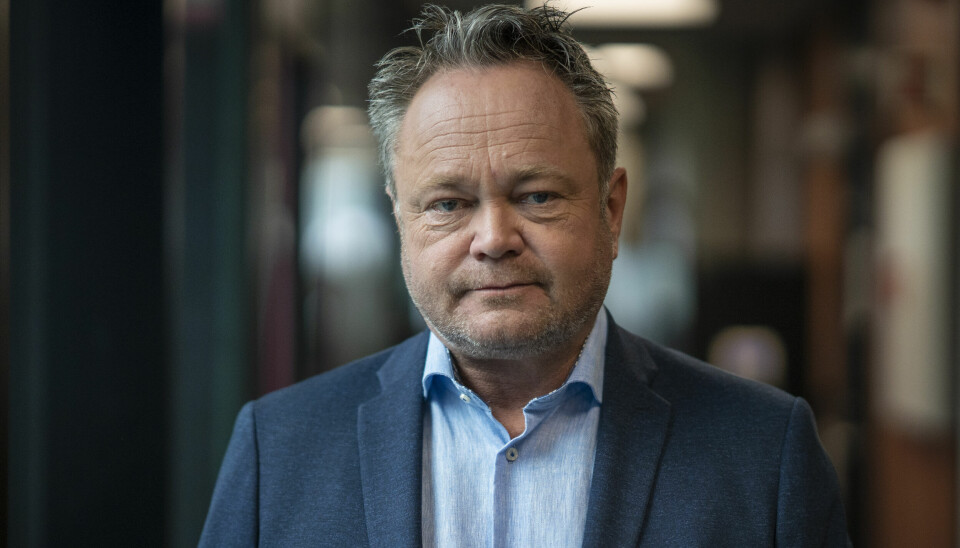 TV 2 journalist Fredrik Græsvik.