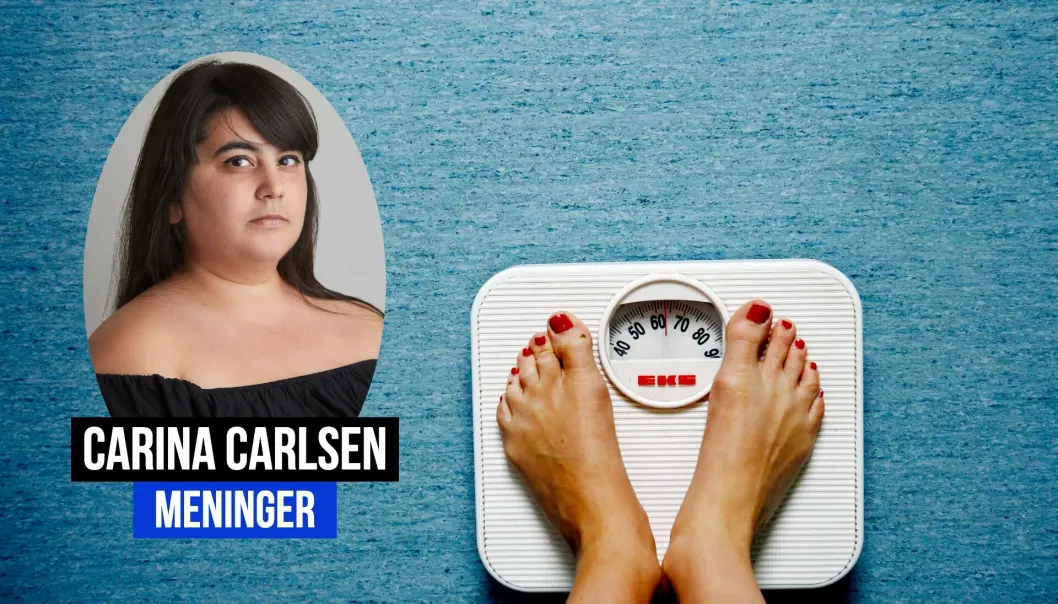 Mediene bidrar til slankepress, mener Carina Carlsen. Mediene bidrar til slankepress, mener Carina Carlsen.