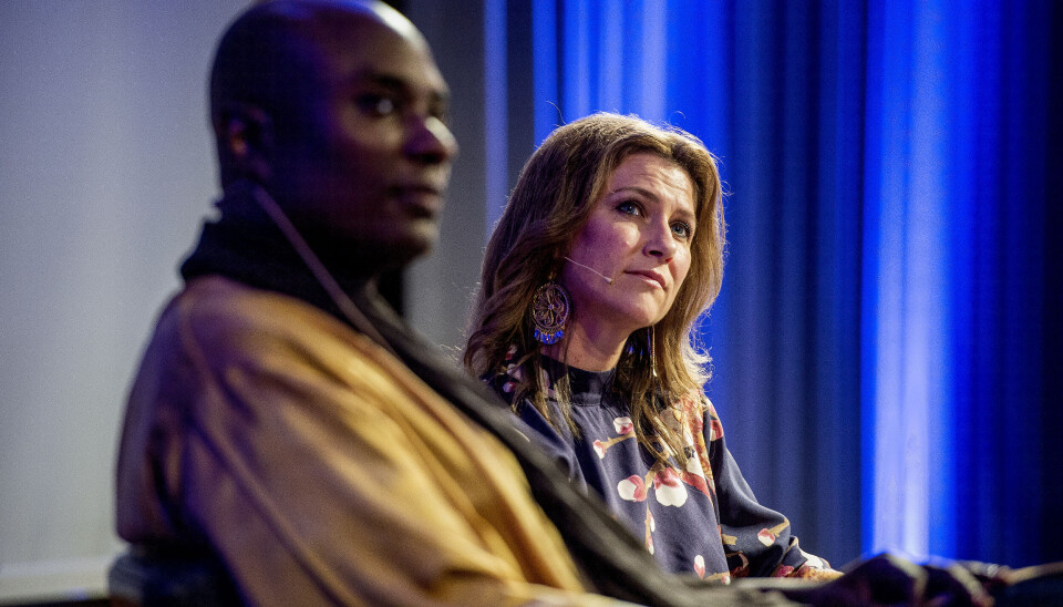 Prinsesse Märtha Louise og sjaman Durek. Prinsesse Märtha Louise og sjaman Durek.